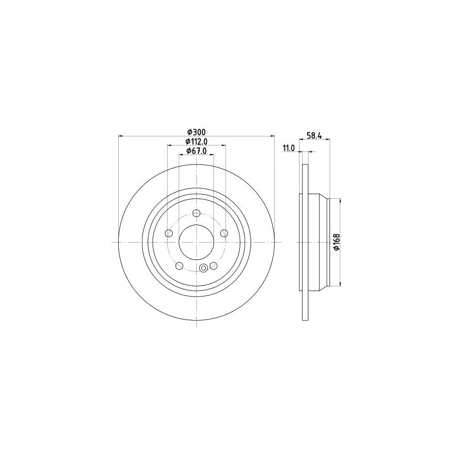 Hella 8FT 351 197-211 Dryer, Air Conditioning