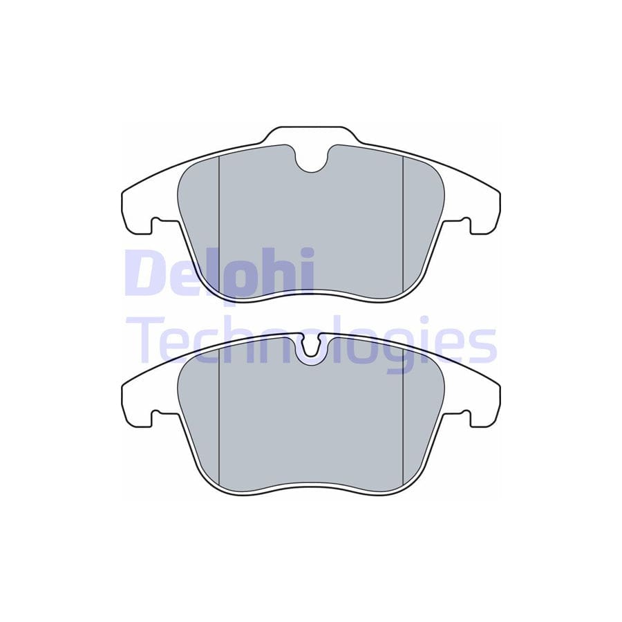 Delphi Lp3526 Brake Pad Set For Peugeot 508