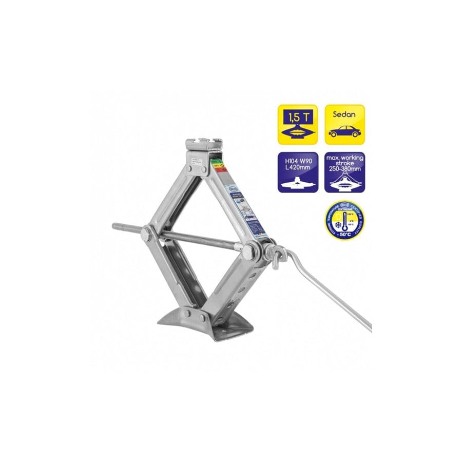 Alca POWER CAR SCISSOR JACK 1.5T / 2T | ML Performance UK UK