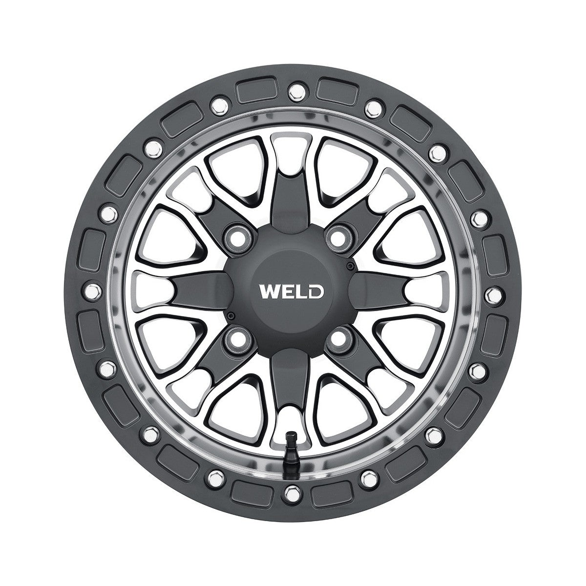 Weld U501A8043400 Raptor Utv U501 Wheel 14x8 4x156 ET0 BS4 Satin Black MIL