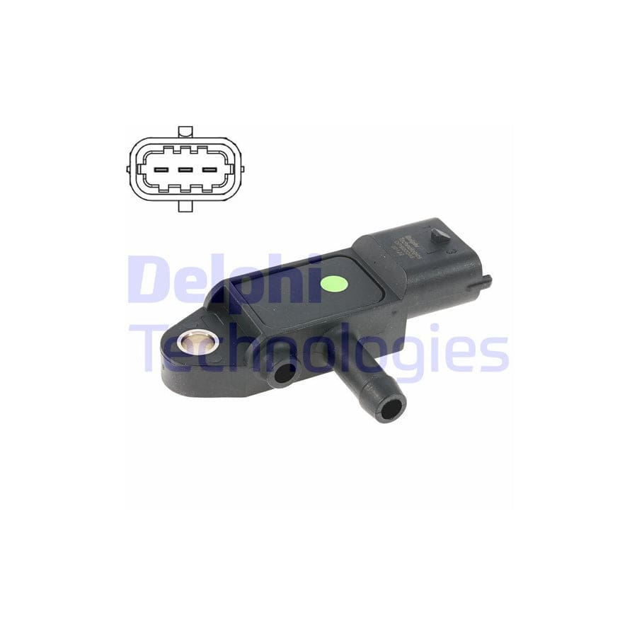 Delphi Dps00048-12B1 Sensor, Exhaust Pressure