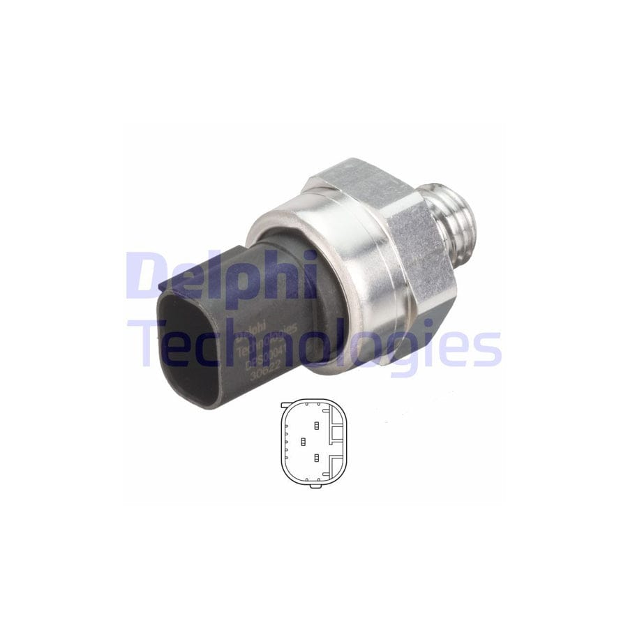 Delphi Dps00041-12B1 Sensor, Exhaust Pressure