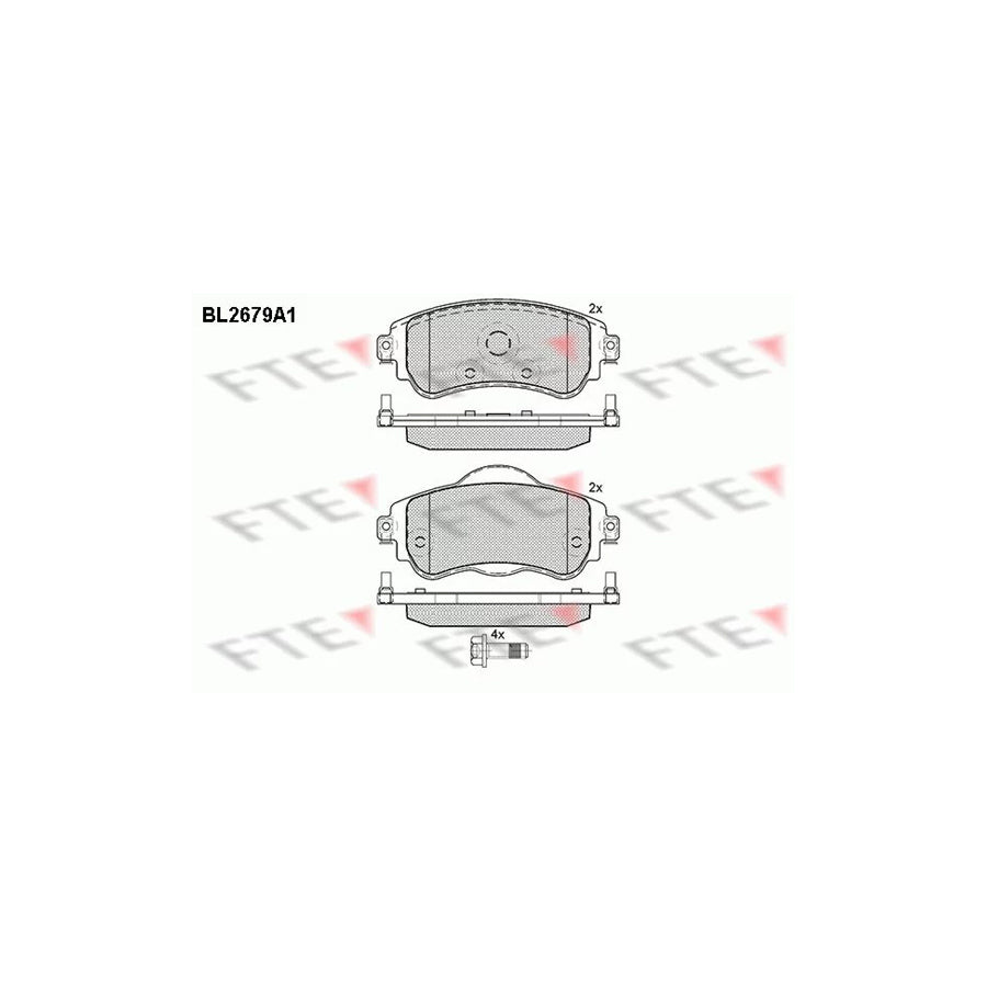 Fte 9010912 Brake Pad Set | ML Performance UK Car Parts