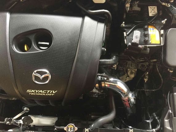 INJEN CX-3 2.0L SKYACTIVE COLD AIR INTAKE SYSTEM POLISHED - ECA650P