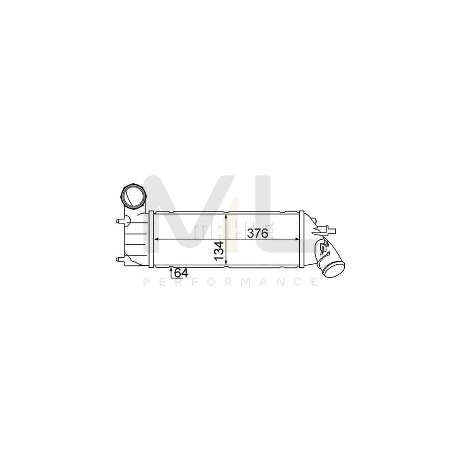 MAHLE ORIGINAL CI 340 000S Intercooler | ML Performance Car Parts