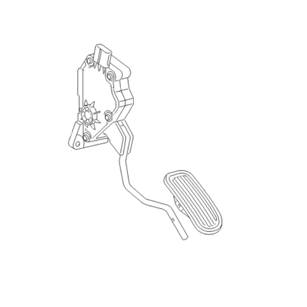 Genuine Lexus 78110-53170 IS Phase 2 Accelerator Pedal and Sensor