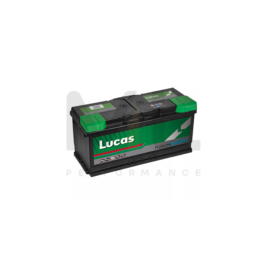 LF020 Lucas Fusion AGM Car Battery 12V 105Ah | Car Batteries UK | ML Performance Car Parts