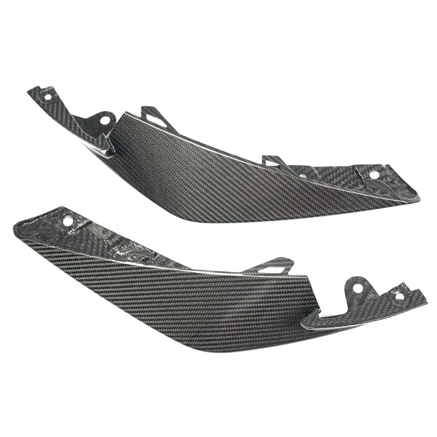 MANHART CARBON TWO-PIECE FRONT BUMPER FANGS M PERFORMANCE FOR BMW G8X M3 / M4 (COMPETITION / CSL)