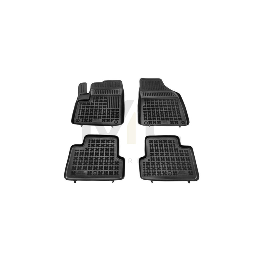 REZAW PLAST 203106 Floor mat set for JEEP Cherokee V (KL) Elastomer, Front and Rear, Black | ML Performance Car Parts