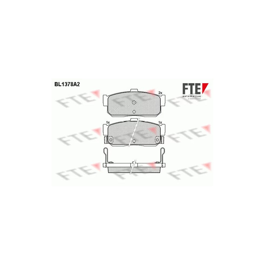 Fte BL1378A2 Brake Pad Set | ML Performance UK Car Parts