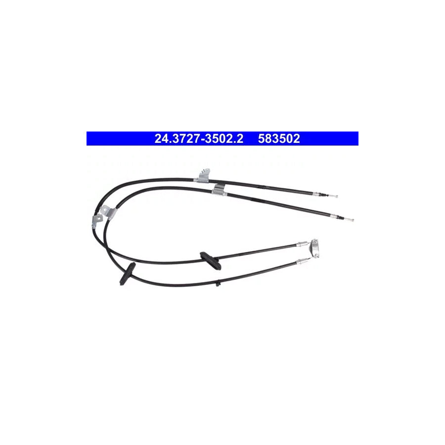 ATE 24.3727-3502.2 Hand Brake Cable