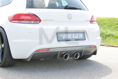 Rieger 00099255 VW 13 Mk3 Scirocco Rear Diffuser 1 | ML Performance UK Car Parts