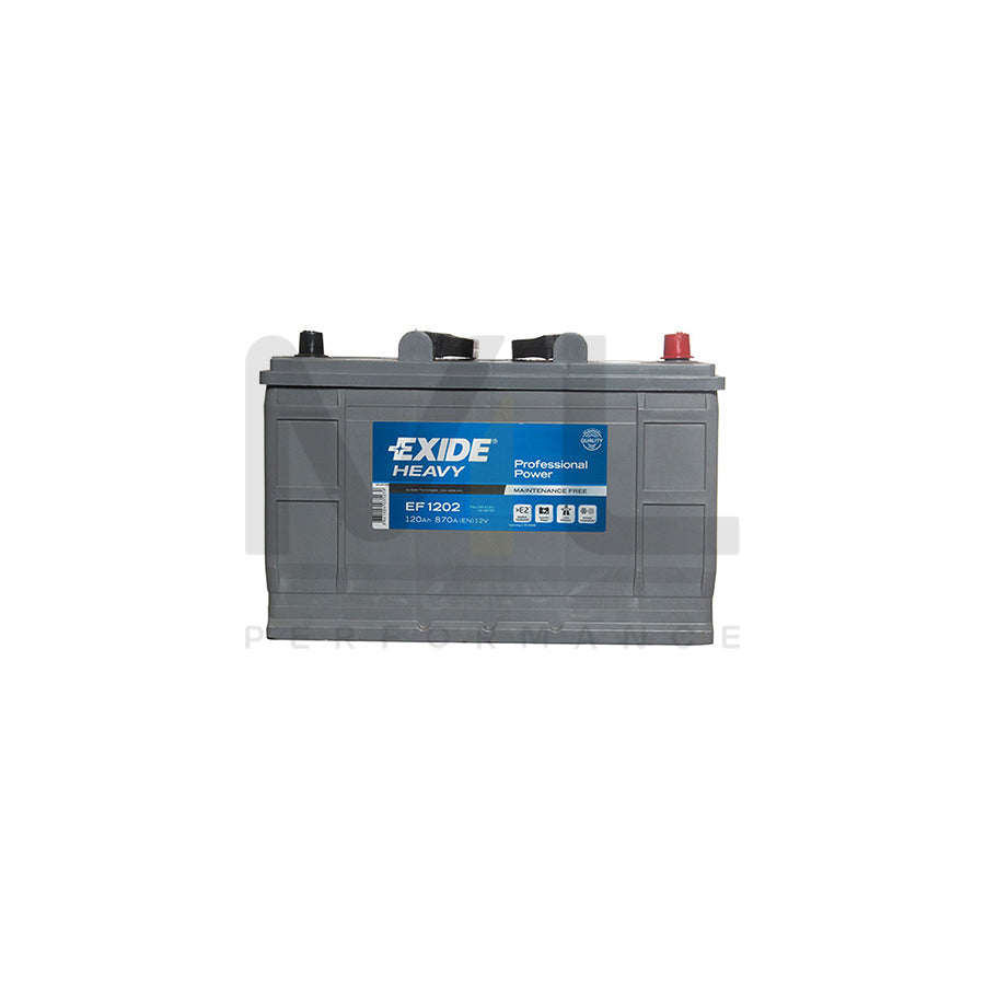 Exide Commercial Battery 627 870A - 2 Year Guarantee | ML Performance UK Car Parts