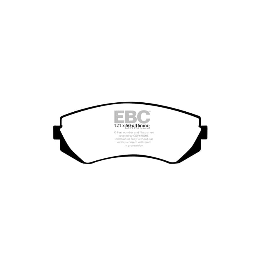 EBC PDKF1367 Nissan Almera Ultimax Front Brake Pad & Plain Disc Kit - Sumitomo Caliper 2 | ML Performance UK Car Parts