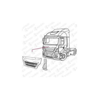 Covind 570/161 Air Deflector, Driver Cab | ML Performance UK