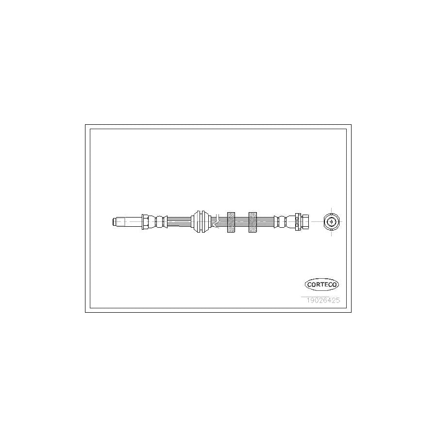 Corteco 19026425 Brake Hose | ML Performance UK