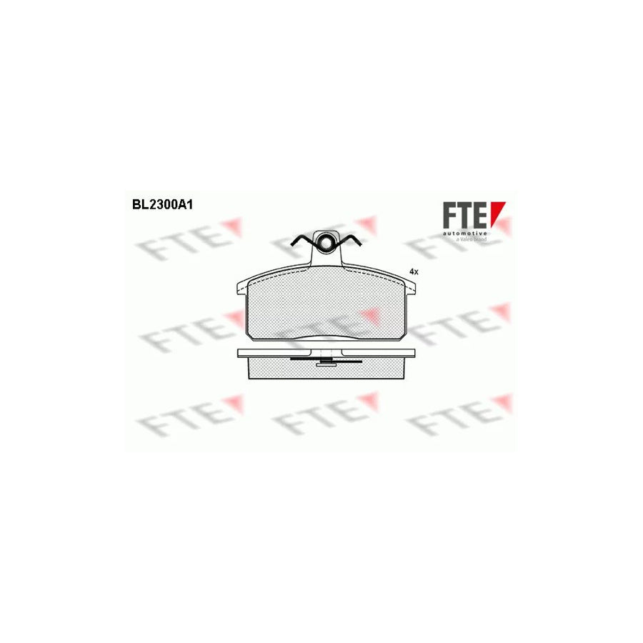 Fte BL2300A1 Brake Pad Set | ML Performance UK Car Parts