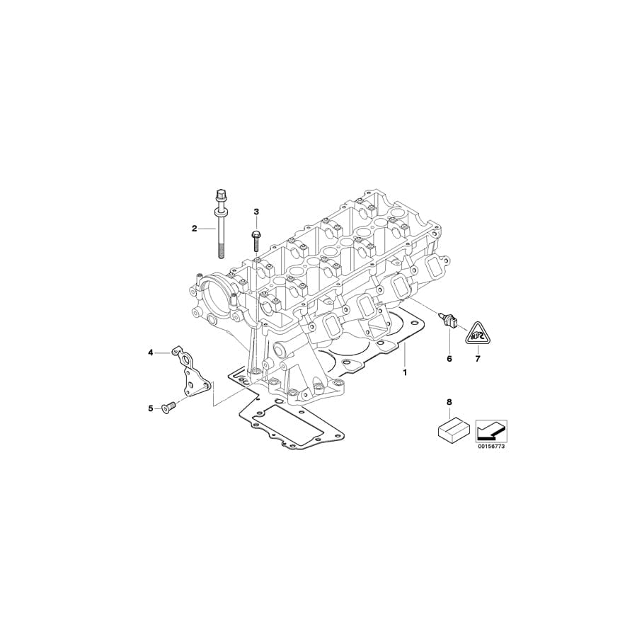 Genuine BMW 11127780008 E83 E70 E61 Loop (Inc. X6 35dX, 335d & 525d) | ML Performance UK Car Parts