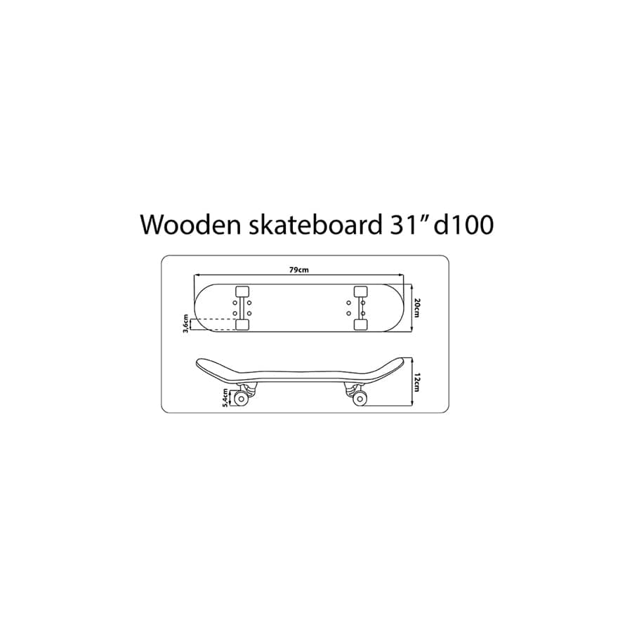 Disney 59190 BIG WOODEN SKATEBOARD D100 MICKEY STEAMBOAT | ML Performance UK UK Car Parts