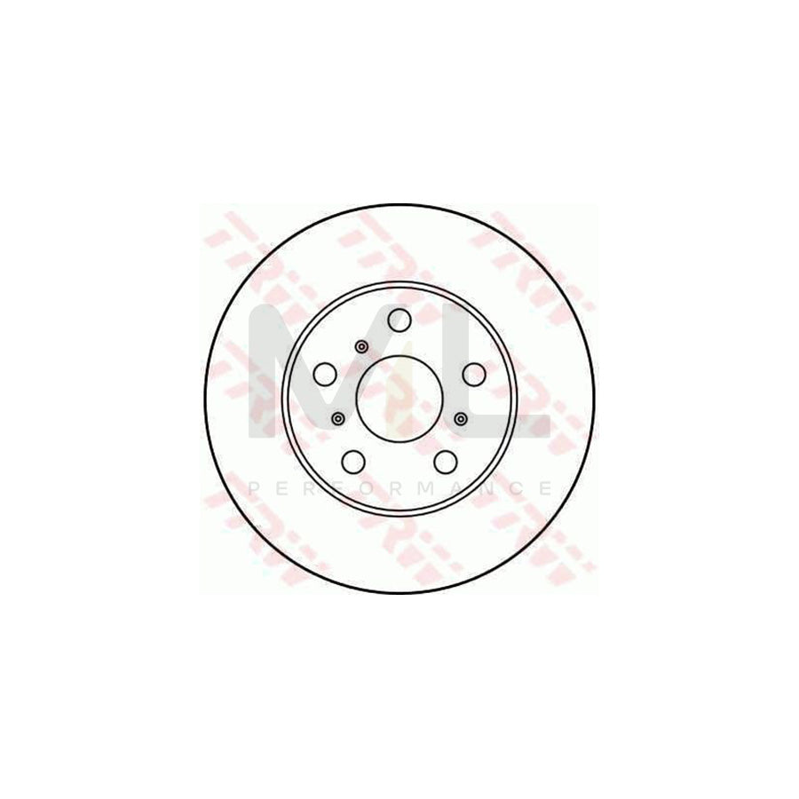 TRW DF1917 Brake Disc for TOYOTA CAMRY Vented | ML Performance Car Parts