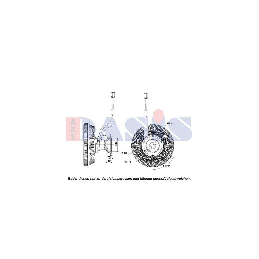 AKS Dasis 278025N Fan Clutch | ML Performance UK