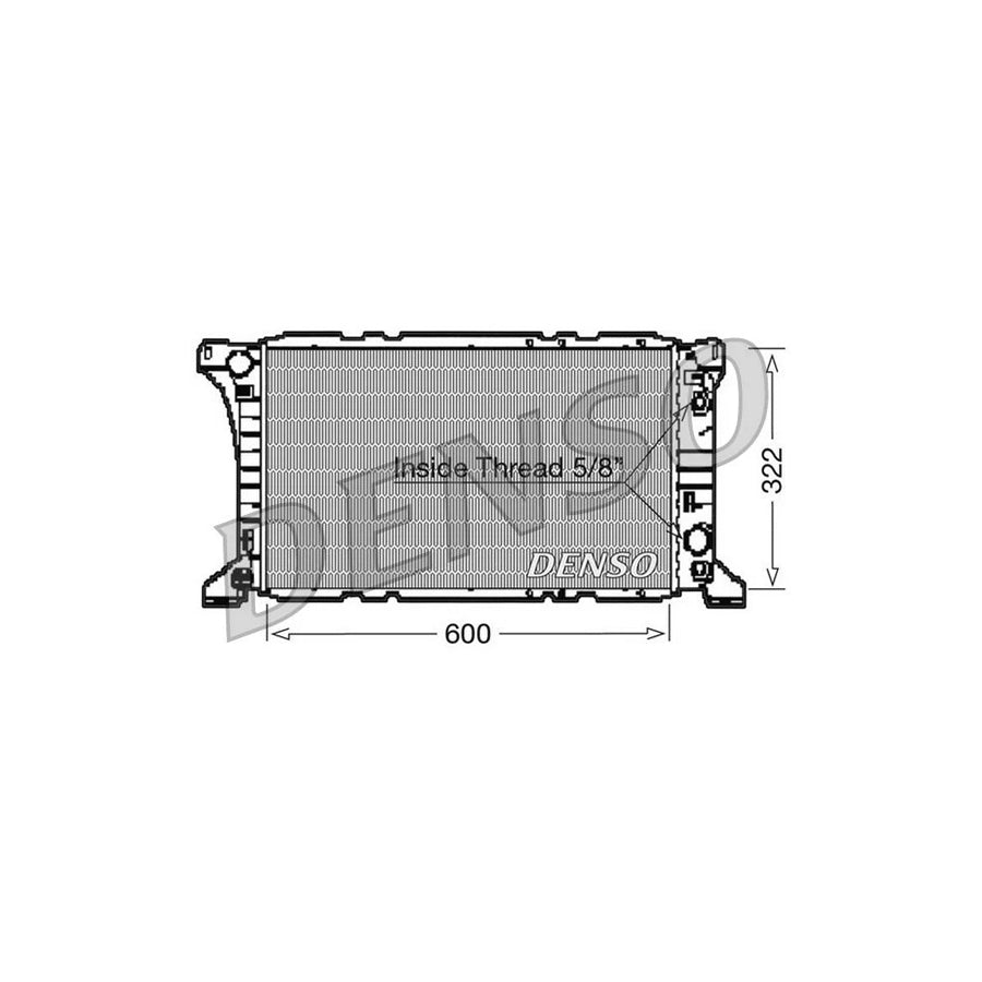 Denso DRM10096 Drm10096 Engine Radiator For Ford Transit | ML Performance UK