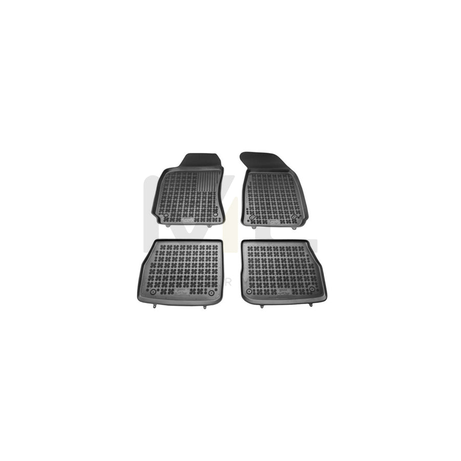 REZAW PLAST Tailored 200207 Floor mat set for SKODA Superb I Saloon (3U4) Elastomer, Front and Rear, Quantity: 4, Black | ML Performance Car Parts