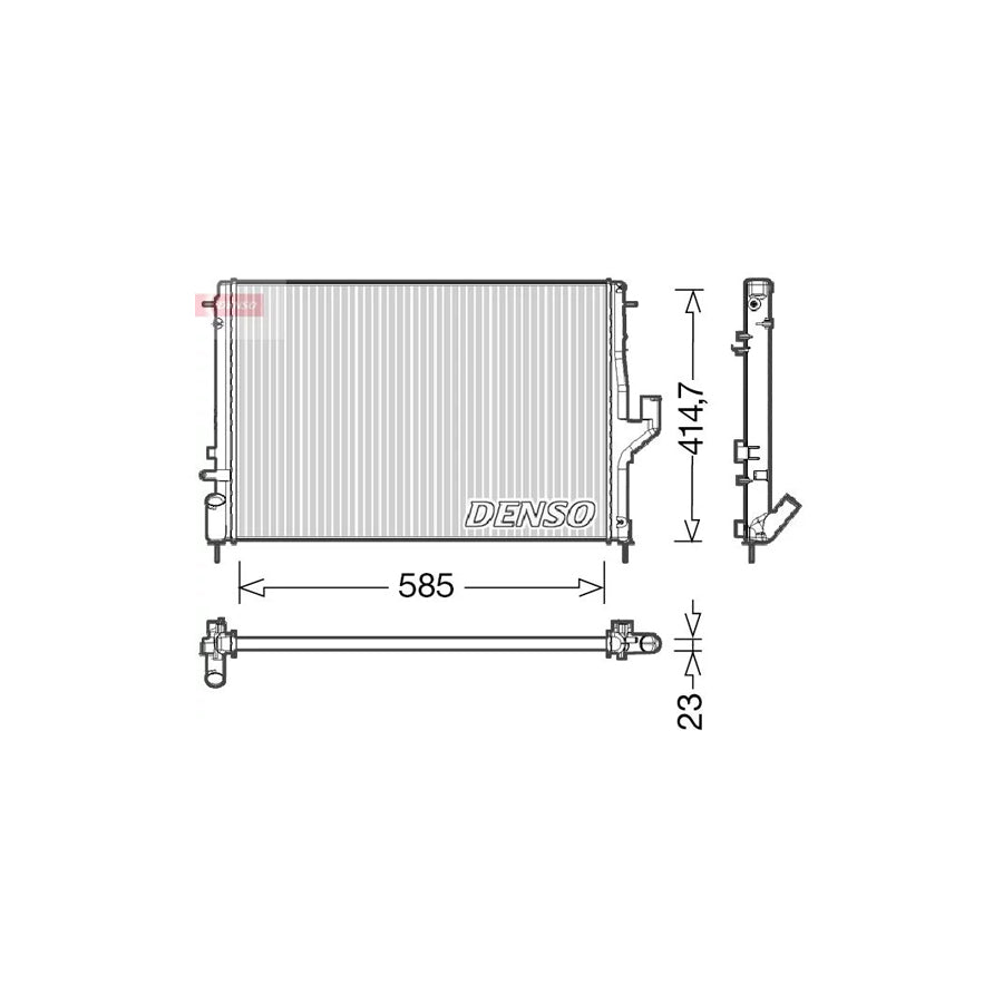 Denso DRM37001 Drm37001 Engine Radiator | ML Performance UK