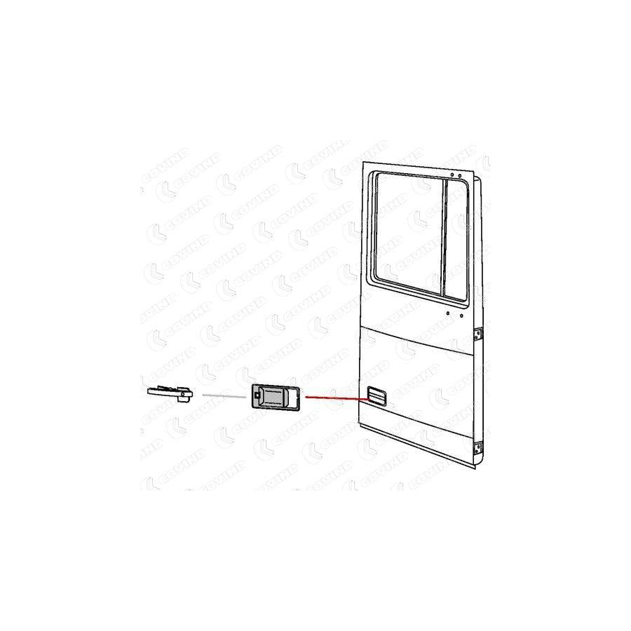 Covind Xf0/196 Door-Handle Frame | ML Performance UK