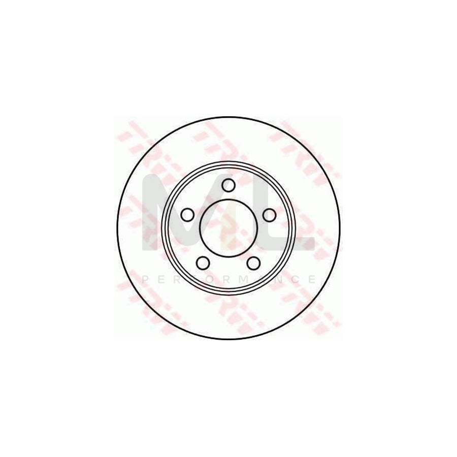 TRW DF2624 Brake Disc for JEEP Cherokee II (XJ) Vented | ML Performance Car Parts