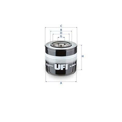 UFI 24.260.00 Fuel Filter