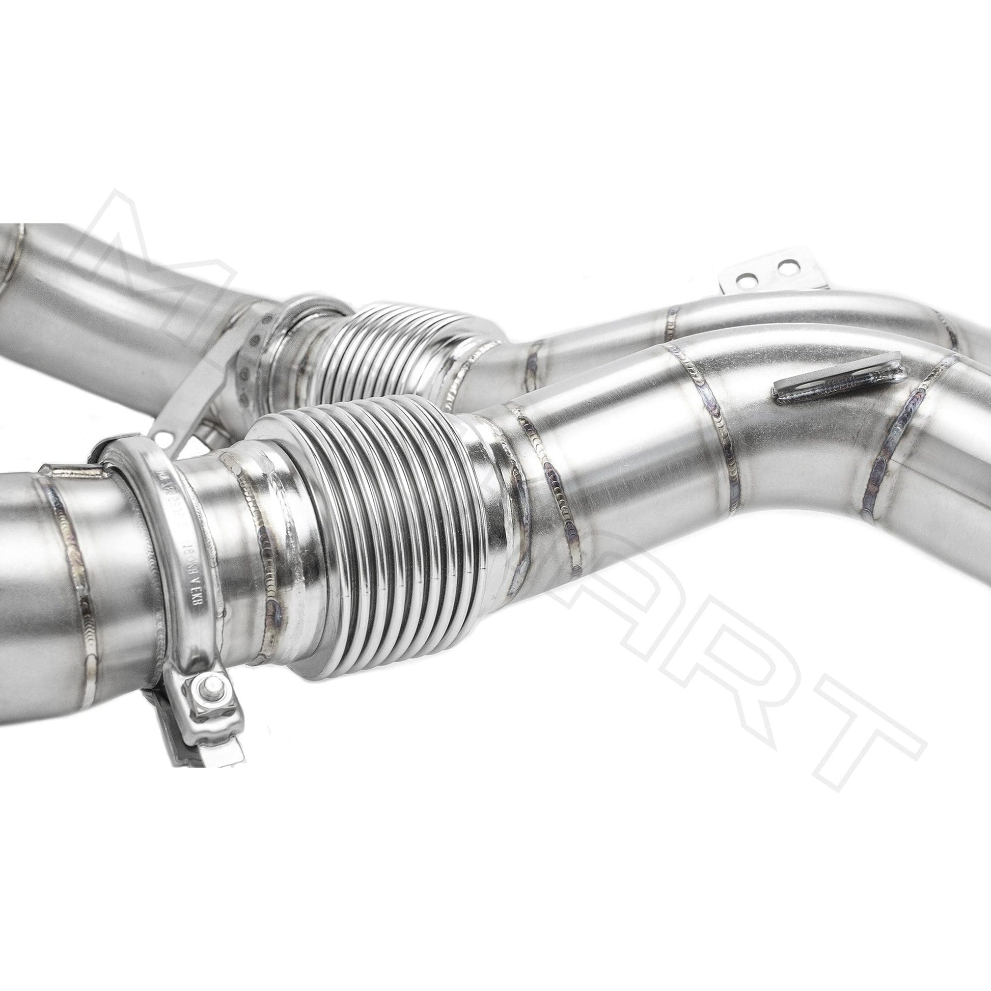 MANHART MH5F9511202 DOWNPIPES RACE FOR BMW F95 / F96 X5M / X6M (COMPETITION) CAT-REPLACEMENT (PART 1 OF 2)