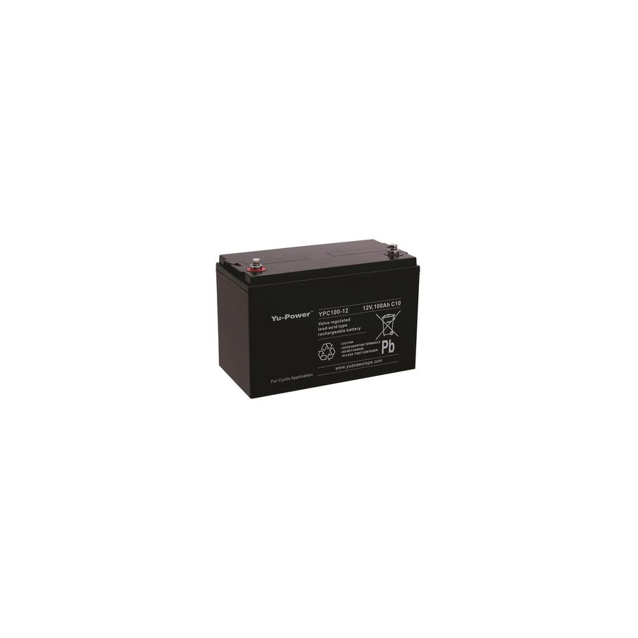 YPC100-12 Yuasa YuPower Cyclic VRLA 100-12 Battery | ML Performance UK Car Parts