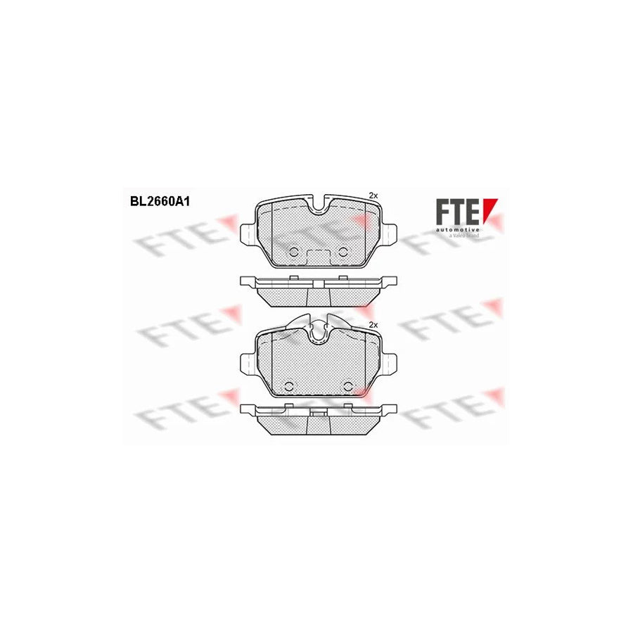 Fte 9010899 Brake Pad Set | ML Performance UK Car Parts