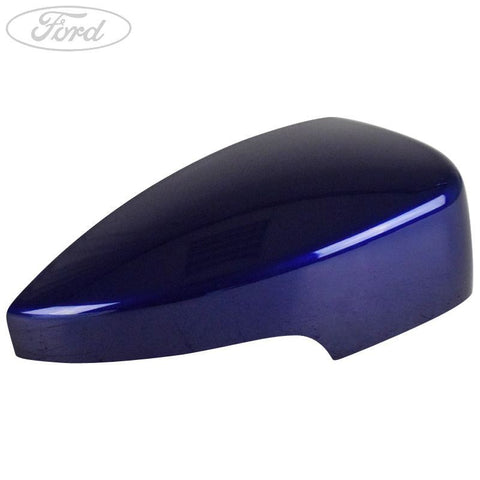 GENUINE FORD 1828379 KUGA O/S FRONT DOOR MIRROR COVER DEEP IMPACT BLUE (MET) | ML Performance UK