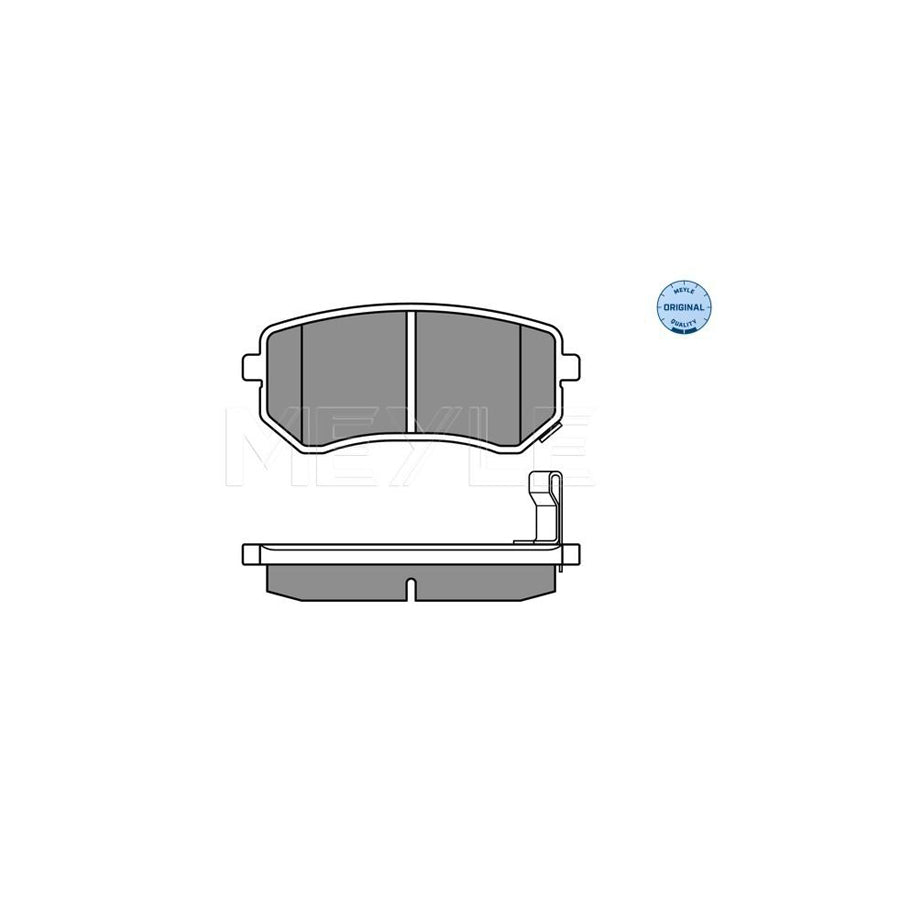 Meyle 025 242 7614/W Brake Pad Set