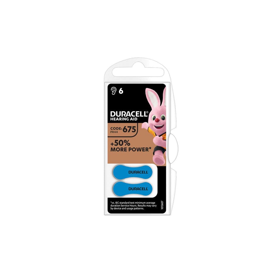 DuraCell Hearing aid Battery DA675 Zinc Air | ML Performance Battery and Electrical Accessories