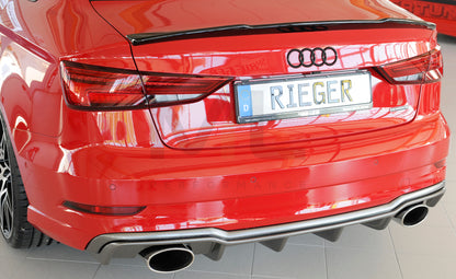 Rieger 00099617 Audi 8V Rear Diffuser (A3 & S3) 6 | ML Performance UK Car Parts