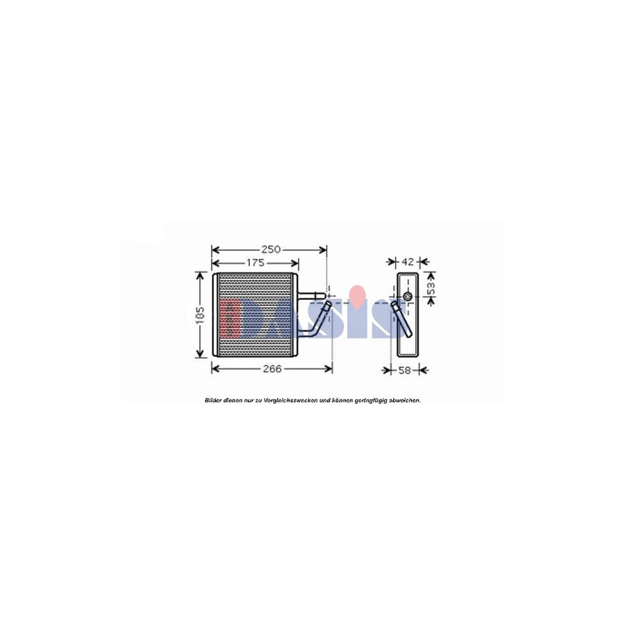 AKS Dasis 119002N Heater Matrix | ML Performance UK