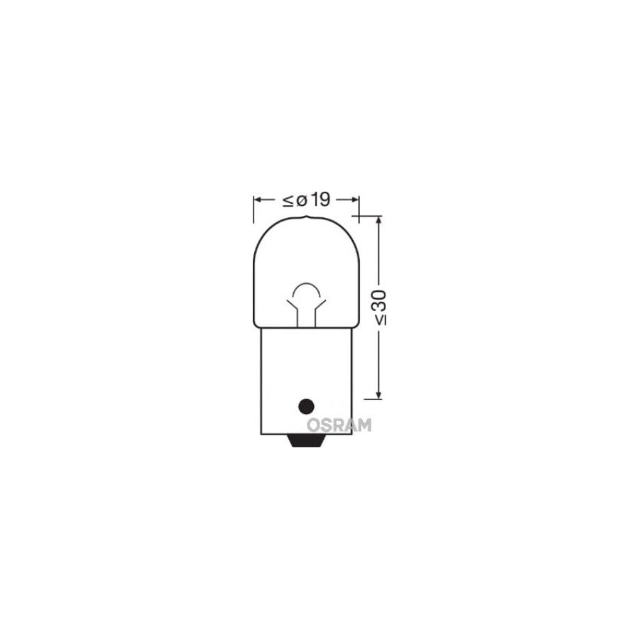 OSRAM 5009 12V  10W BAU15s  | ML Performance