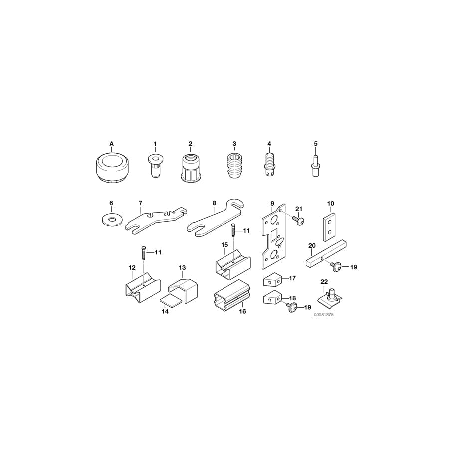 Genuine BMW 41618241419 E52 Spacer 3.0MM (Inc. ALPINA V8 & Z8) | ML Performance UK Car Parts