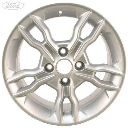 GENUINE FORD 1865265 B-MAX 16" ALLOY WHEEL 5X2 SPOKE SPARKLE SILVER 2012- | ML Performance UK