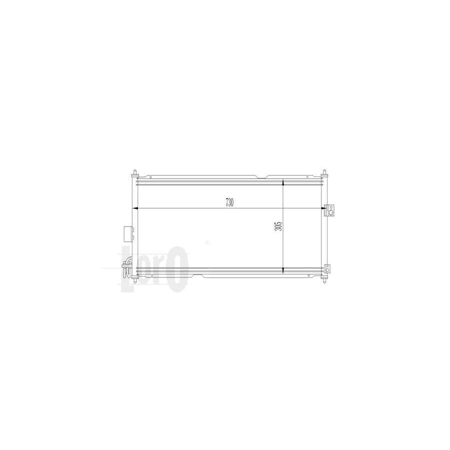 Abakus 0350160009 Air Conditioning Condenser | ML Performance UK