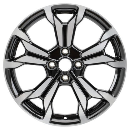 GENUINE FORD 2389648 FIESTA ALLOY WHEEL 18" 5 X 2-SPOKE DESIGN, BLACK MACHINED | ML Performance UK