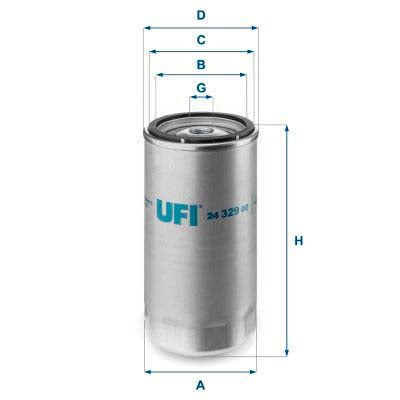 UFI 24.008.00 Fuel Filter