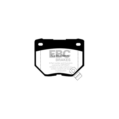 EBC PLK1186R Pad Line Kit - Track Pack 3 | ML Performance UK Car Parts