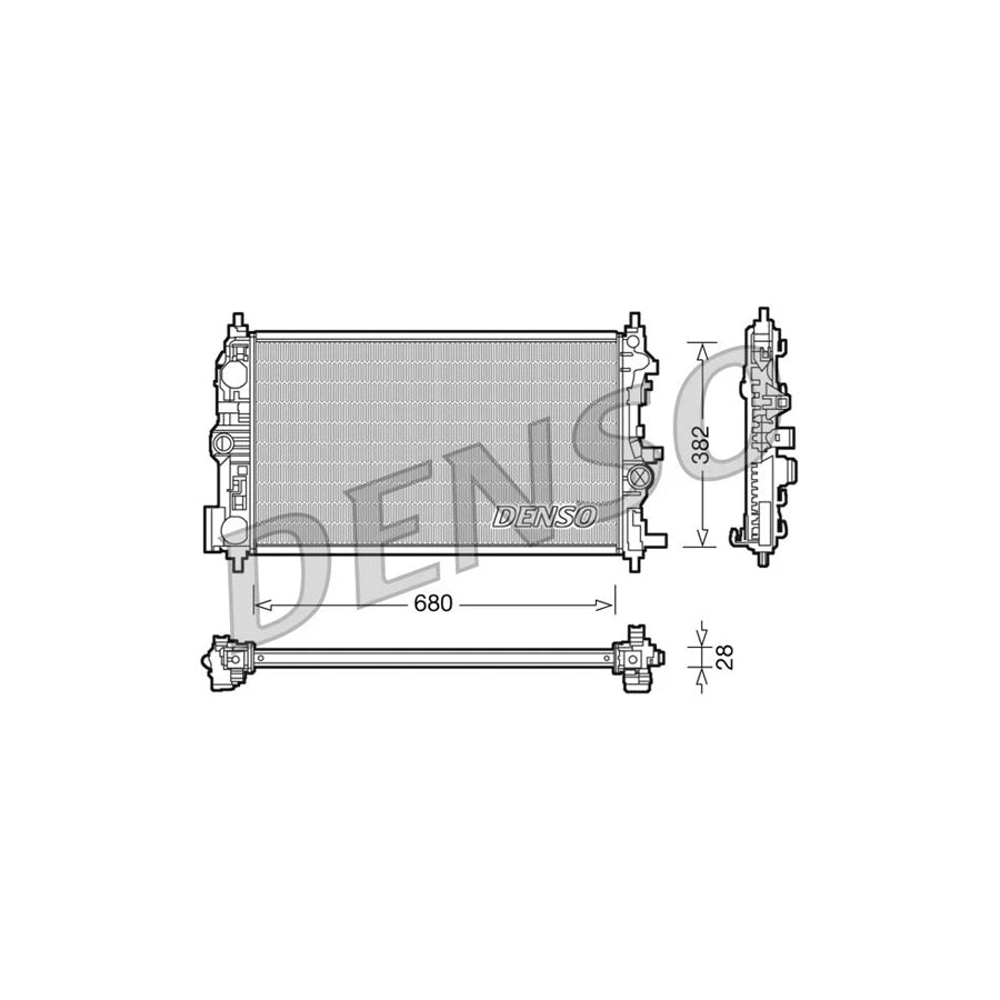 Denso DRM20078 Drm20078 Engine Radiator | ML Performance UK