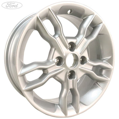 GENUINE FORD 1865265 B-MAX 16" ALLOY WHEEL 5X2 SPOKE SPARKLE SILVER 2012- | ML Performance UK