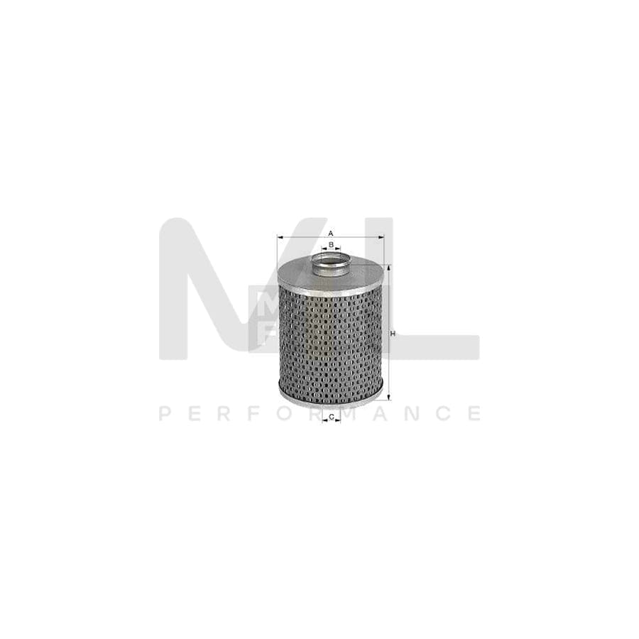 MANN-FILTER H 1032 Oil Filter Filter Insert | ML Performance Car Parts