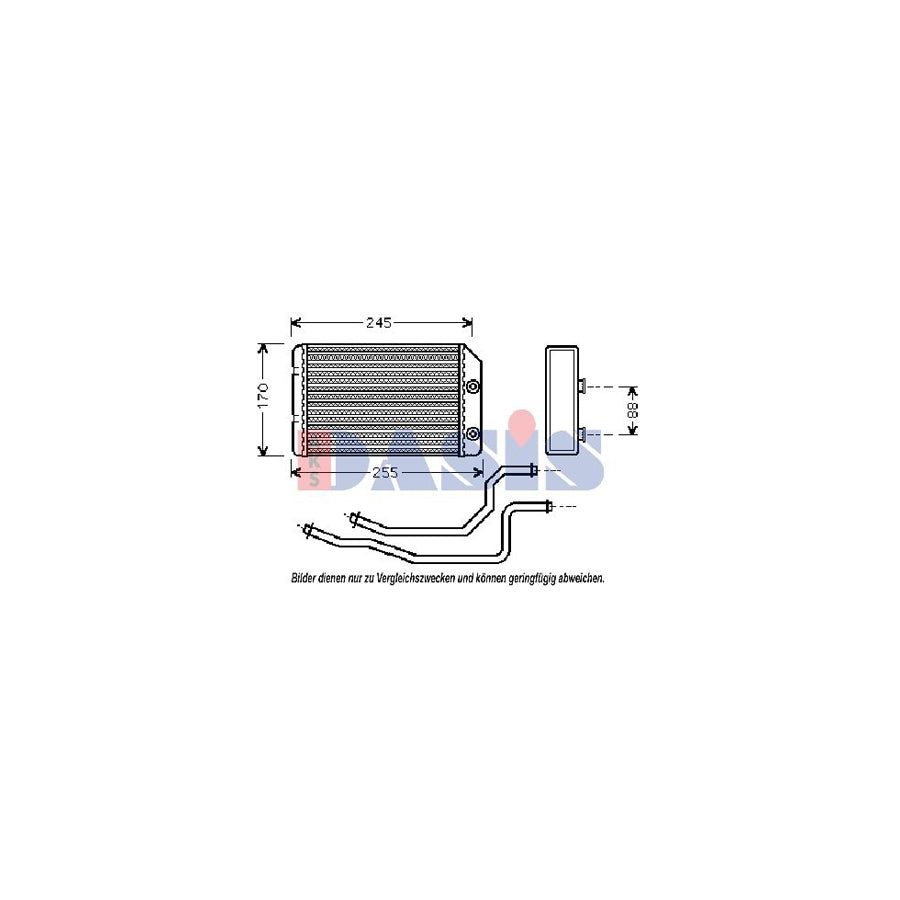 AKS Dasis 159001N Heater Matrix | ML Performance UK